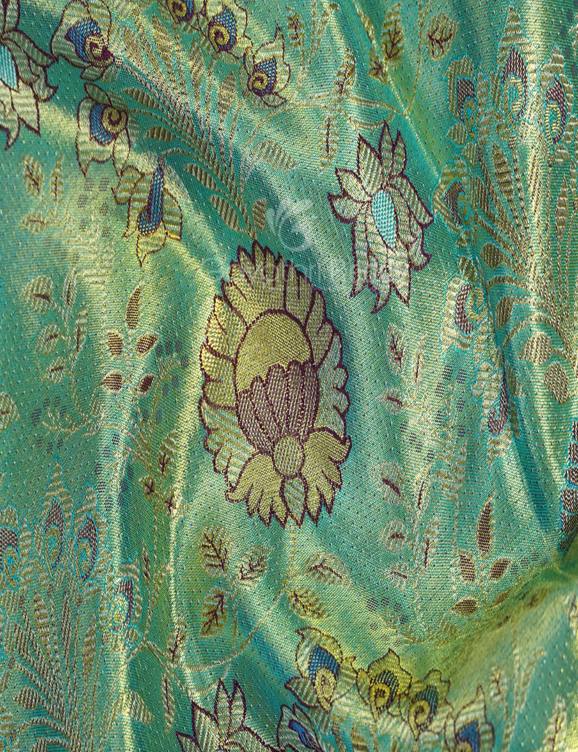PURE KANCHI PATTU PAVADA(FREE SIZE)-KPL784