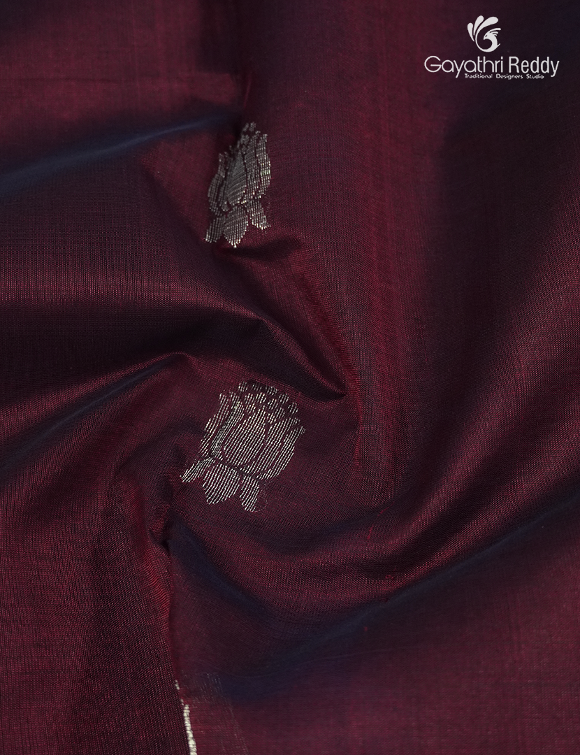 Pure Arani Sico Saree in Brown and Parrot Green