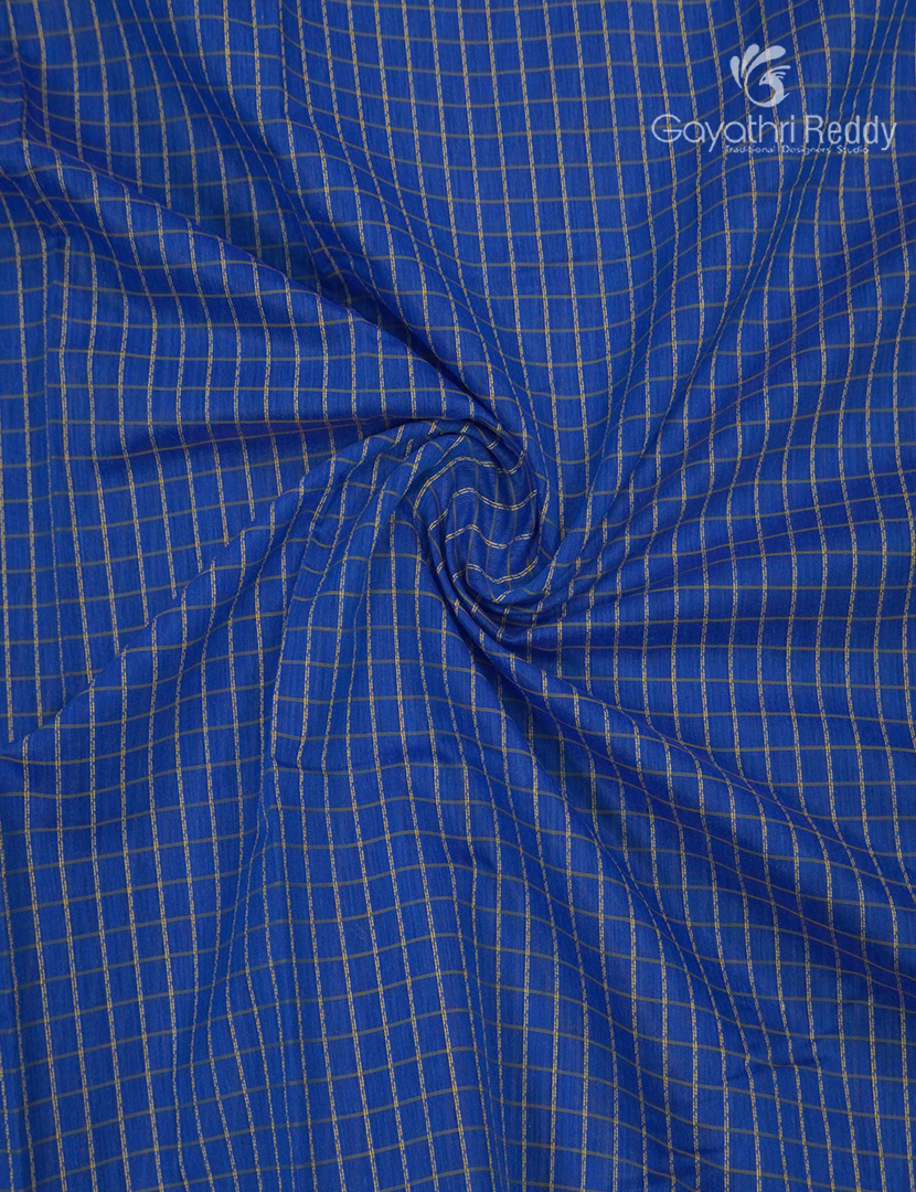 Kanchipuram Sico Saree in Blue and Magenta