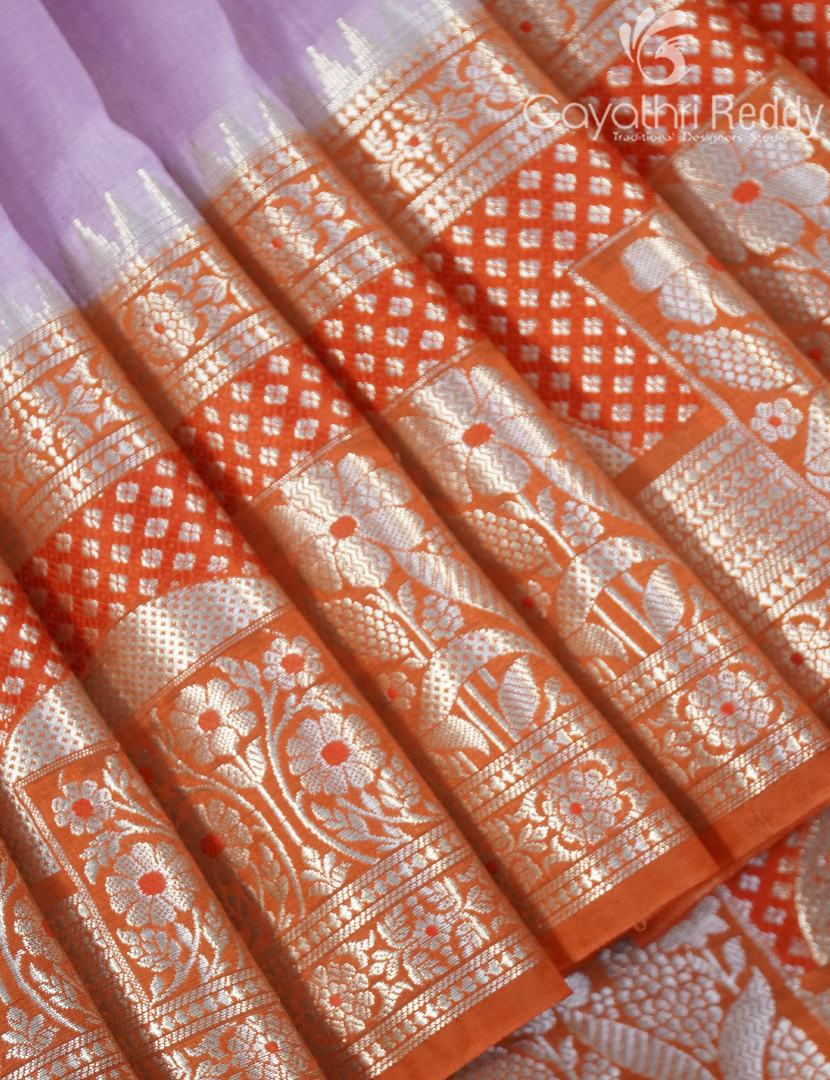 MANGO SILK SAREE -PRM1087