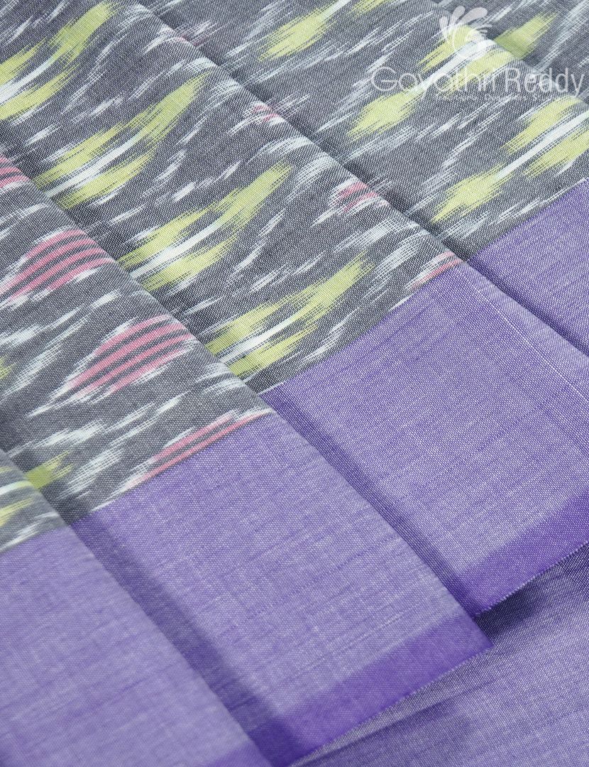 PURE IKKAT COTTON SAREE-IKC1107