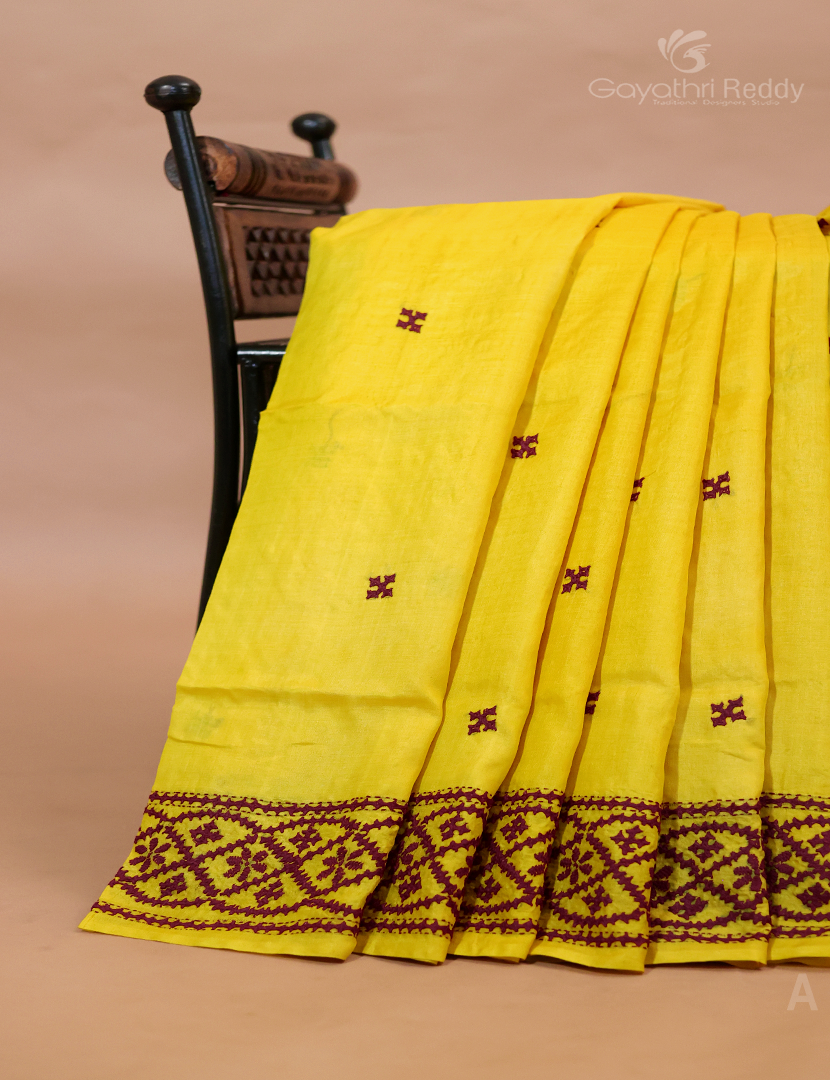 PURE TUSSAR KUTCH WORK-TS839