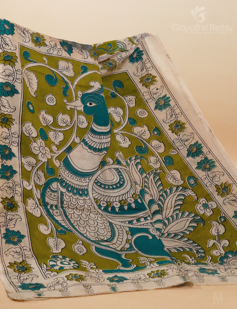 PURE KALAMKARI SILK-KKS40