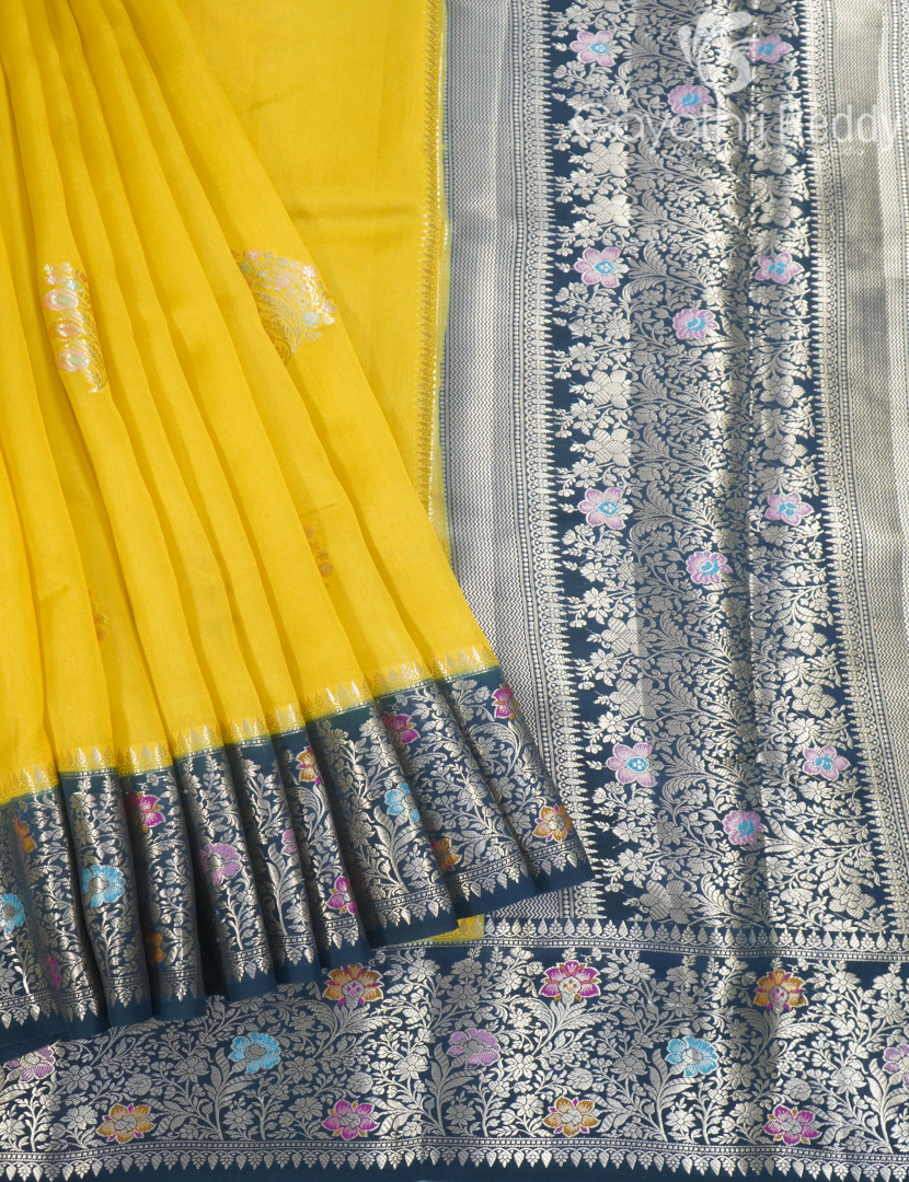 MANGO SILK SAREE -PRM938