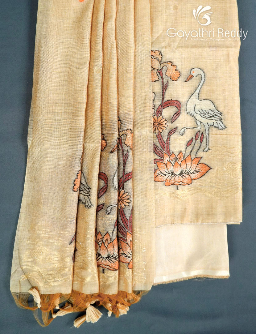 CHANDERI DRESS MATERIAL(3PC)-CDM20
