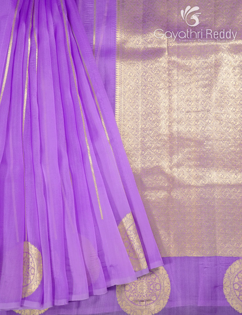 PURE BANARAS KORA SILK-BKS148