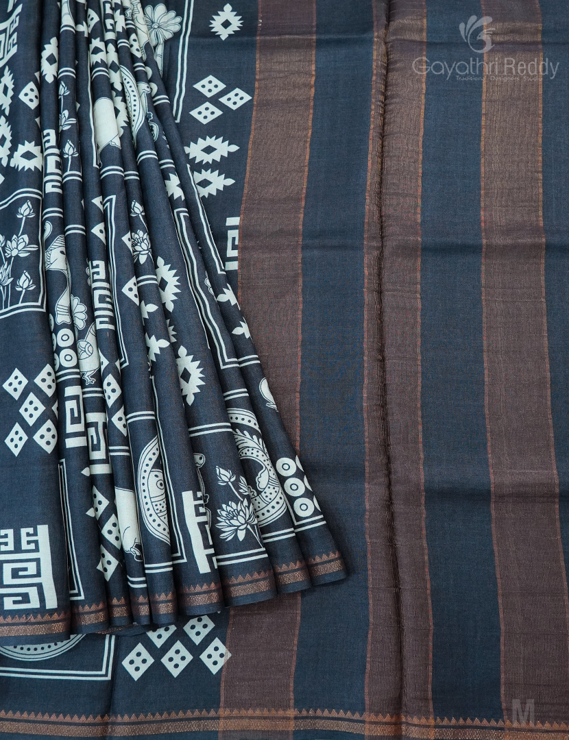 PURE DESI TUSSAR SILK-TS1391