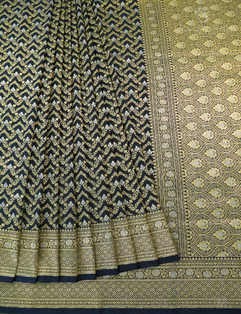 BANARAS SEMI KATAN SILK-SBK677