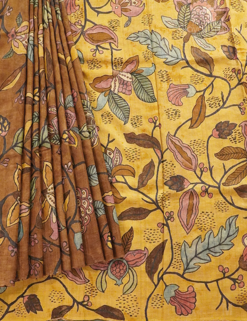 PURE ORGANIC TUSSAR SAREE-TS1307