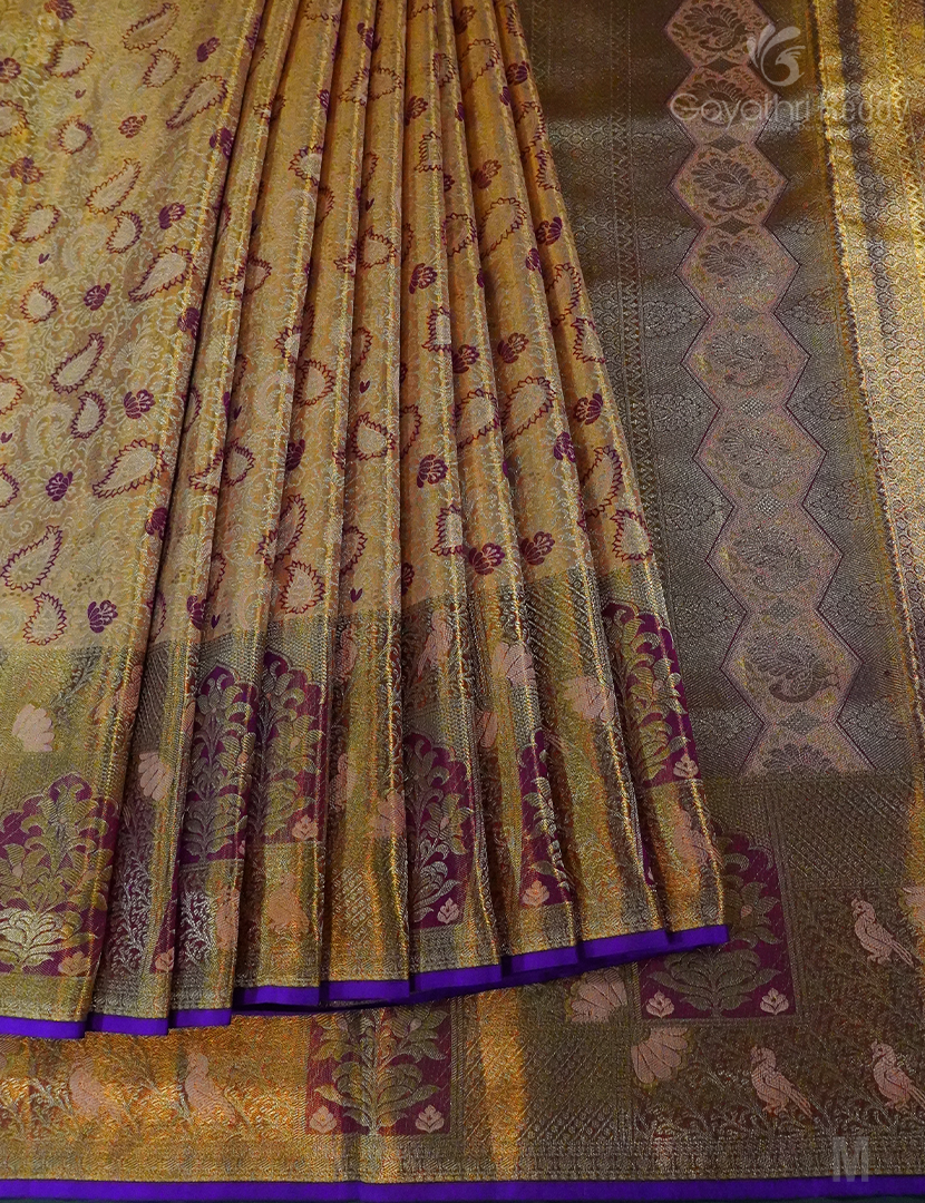 PURE KANCHI PATTU MEENAKARI SAREE-KP7494