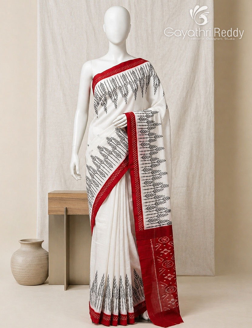 PURE IKKAT COTTON (H.L) SAREE-IKC1056