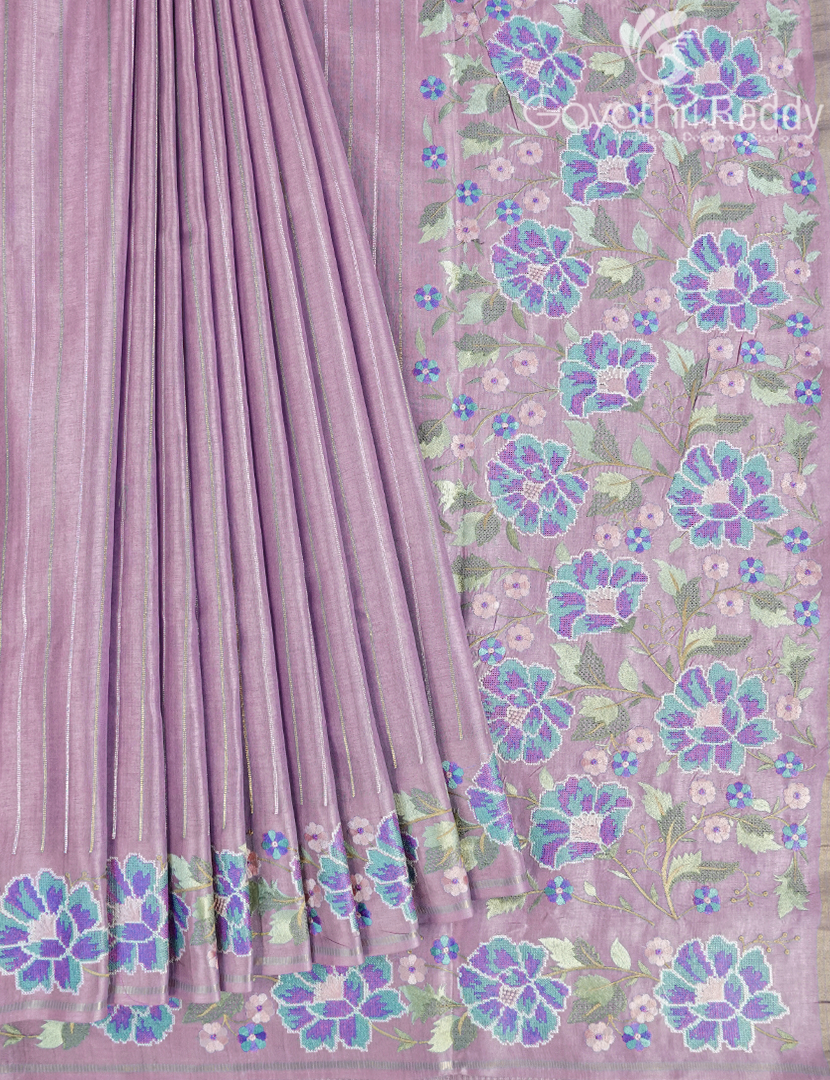 SEMI TUSSAR SAREE -ST1040