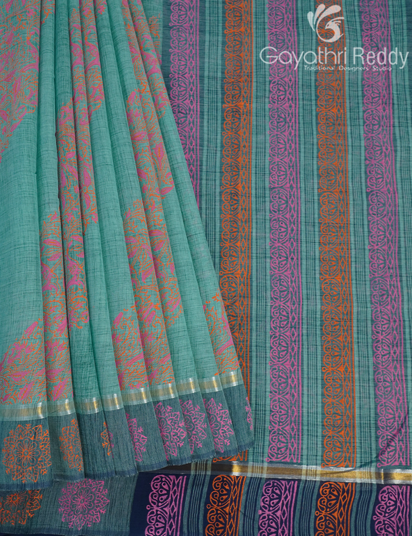 PURE MANGALAGIRI COTTON PRINTED-MCP100