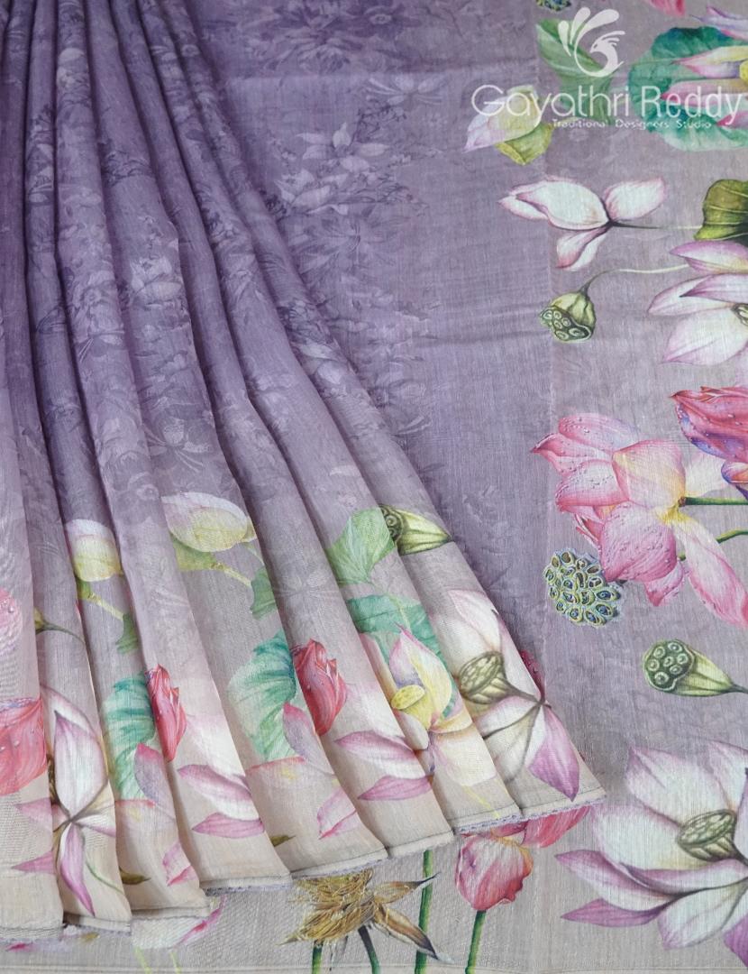 CHANDERI SILK SAREE-CPS1080