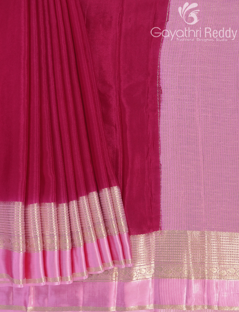 CRAPE SILK SAREE-PSC58