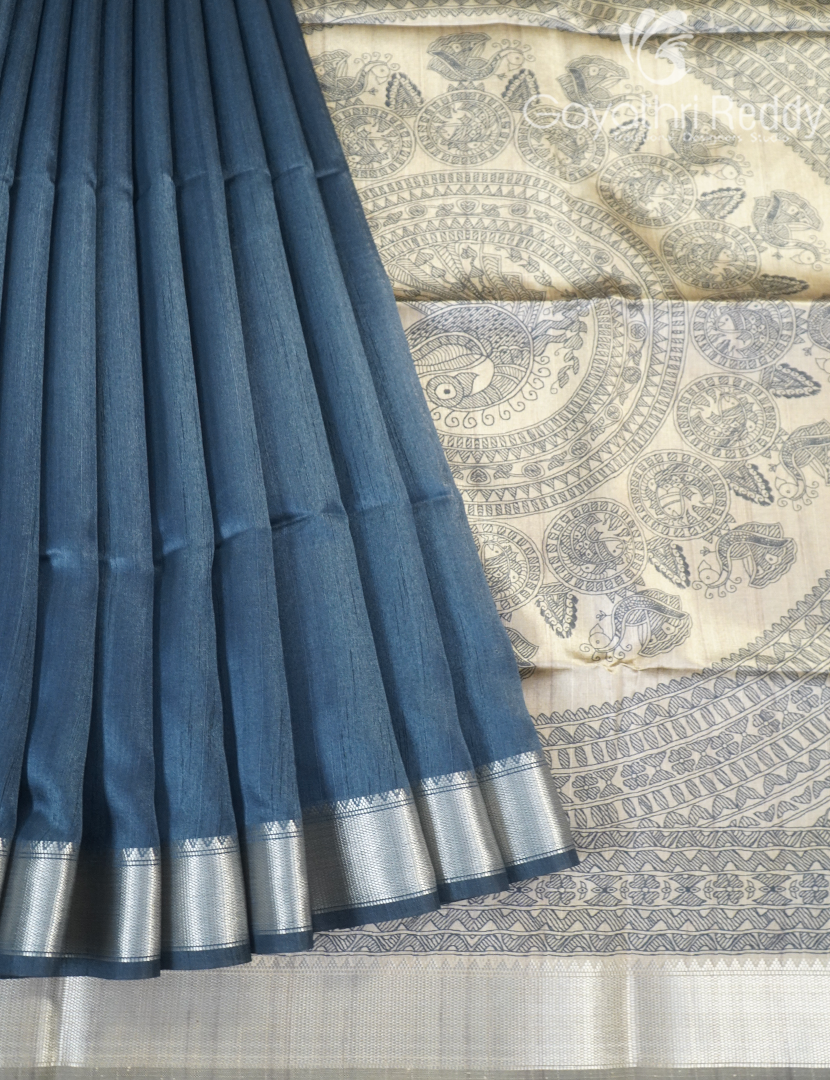 SEMI TUSSAR SAREE-ST1163