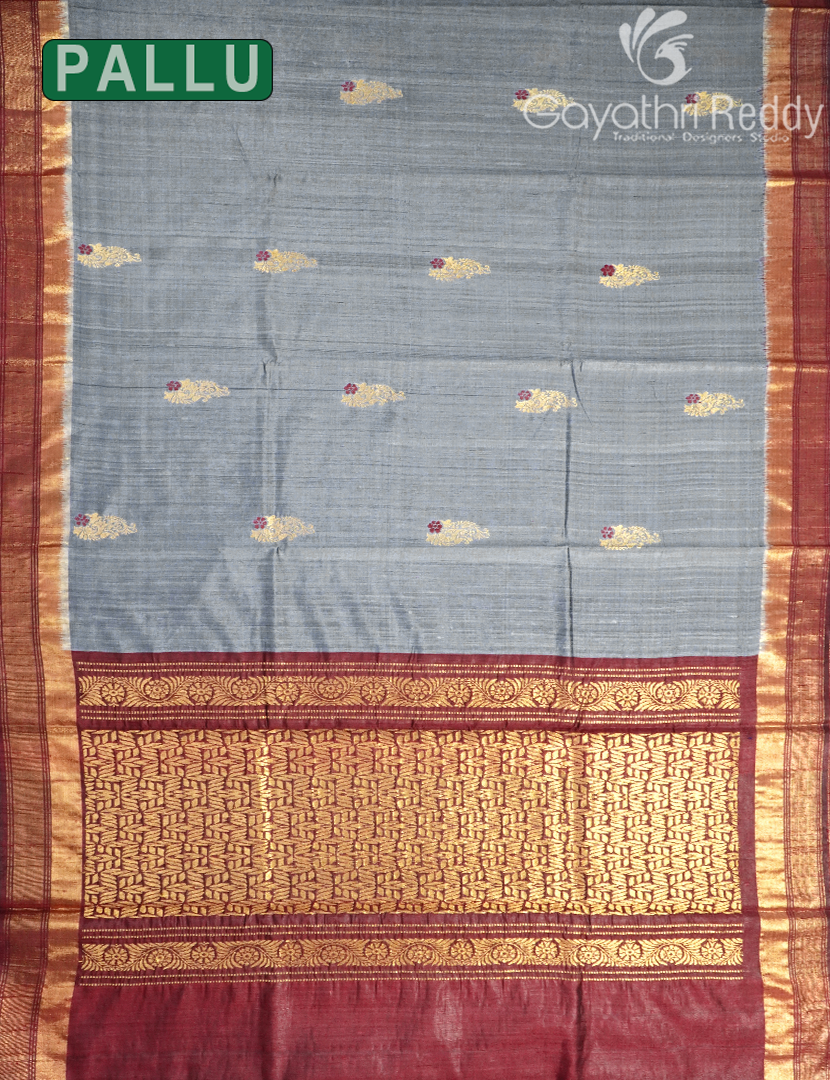 PURE KHADI PATTU SAREE-KHP1221
