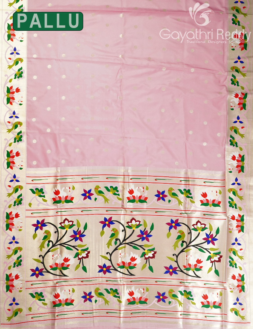 SEMI PAITHANI SAREE-SPS95