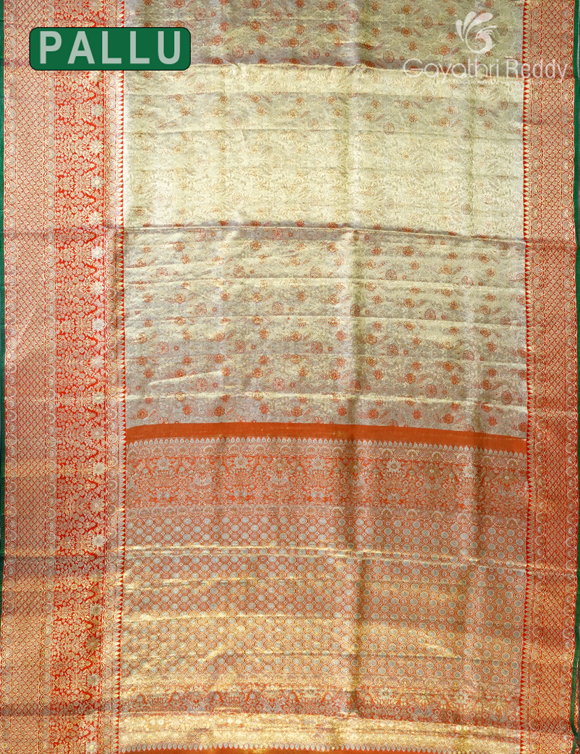 PURE KANCHI TISSUE SAREE-KP8570