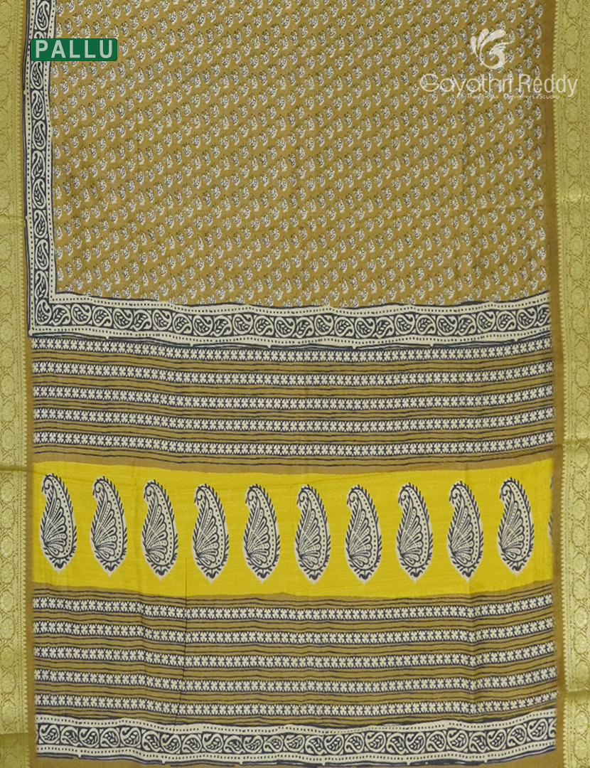 SEMI TUSSAR SILK SAREE-ST1172