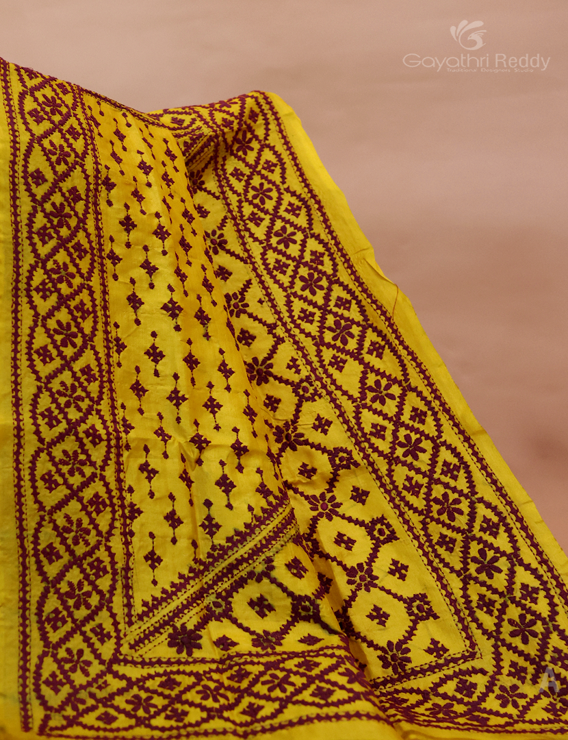 PURE TUSSAR KUTCH WORK-TS839