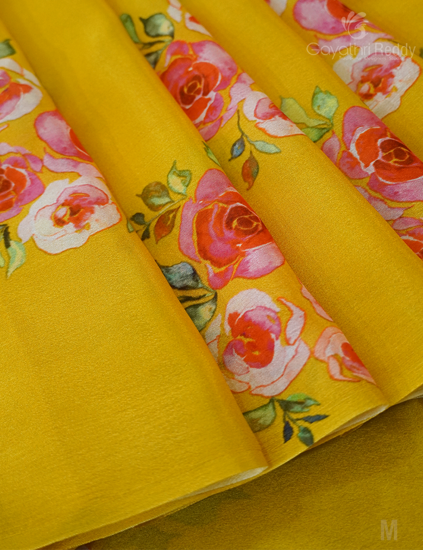 GEORGETTE PRINTED SAREE-PGP36