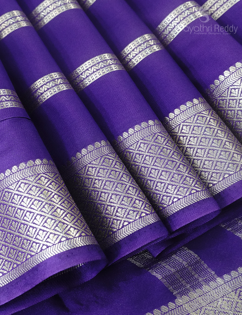 MYSORE CRAPE SAREE-SMC72