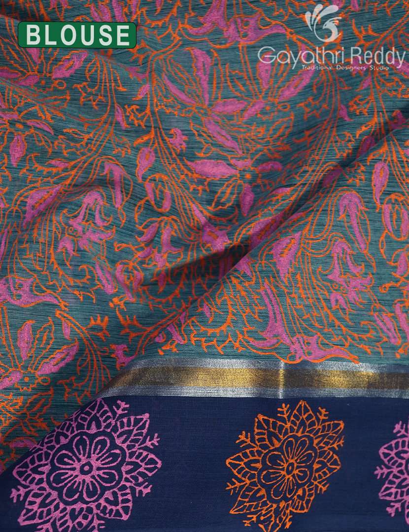PURE MANGALAGIRI COTTON PRINTED-MCP100