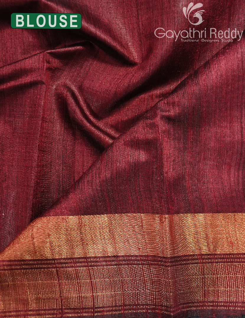 PURE KHADI PATTU SAREE-KHP1221