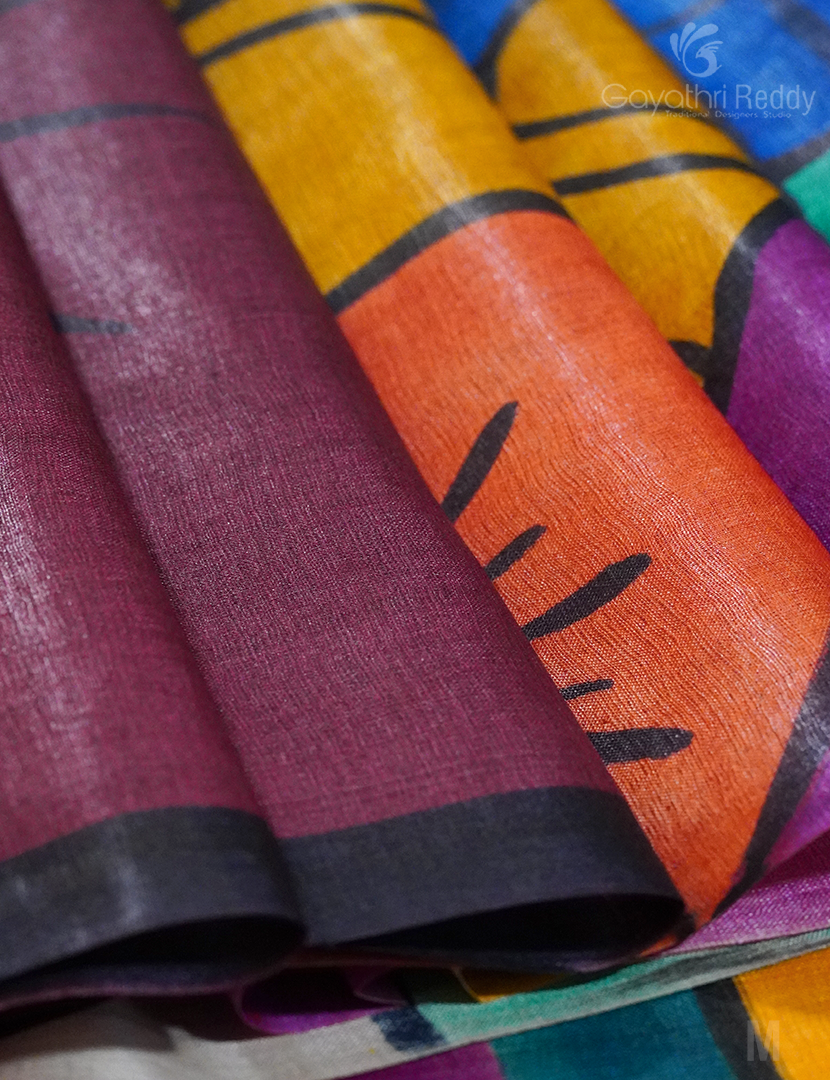 PURE DESI TUSSAR SILK-TS1232