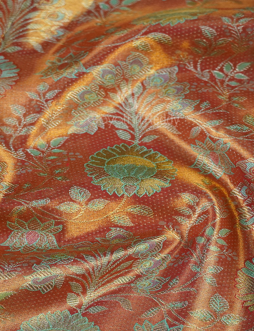 PURE KANCHI PATTU PAVADA(FREE SIZE)-KPL785