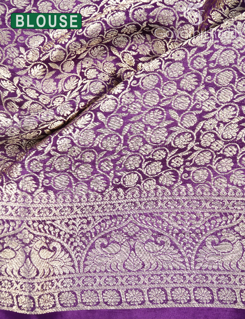 BANARAS CHIFFON SAREE-BCH7