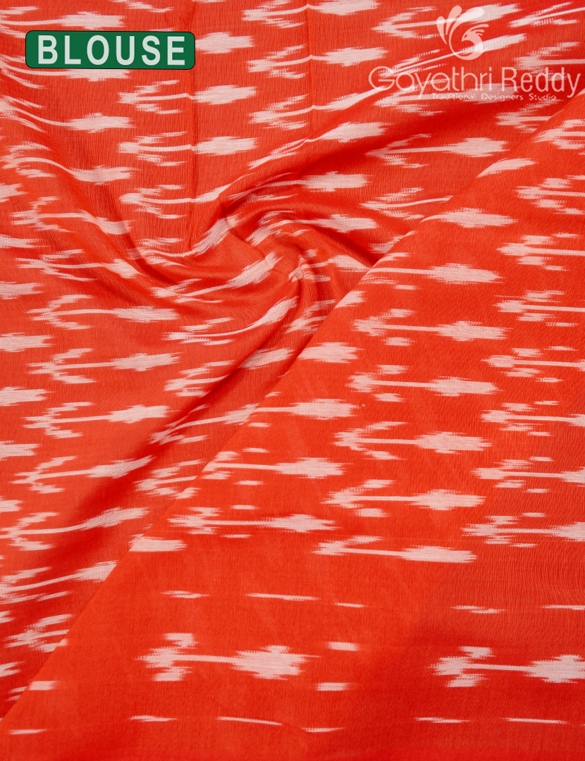 PURE IKKAT COTTON SAREE-IKC1112