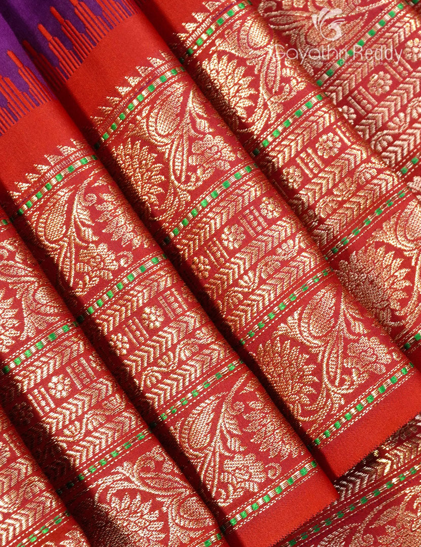 SEMI KATAN SAREE-SKN154