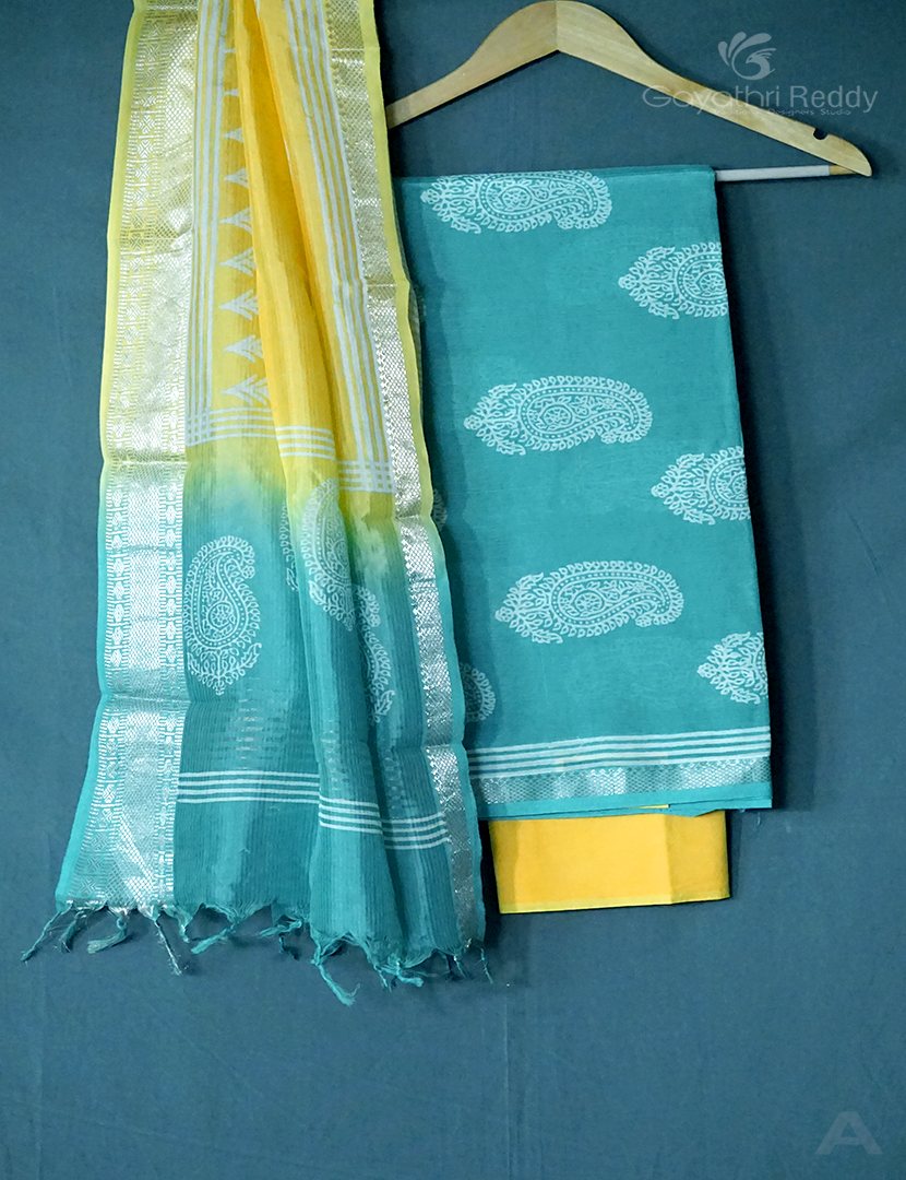 PURE MANGALGIRI PATTU DRESS MATERIAL-MPD70