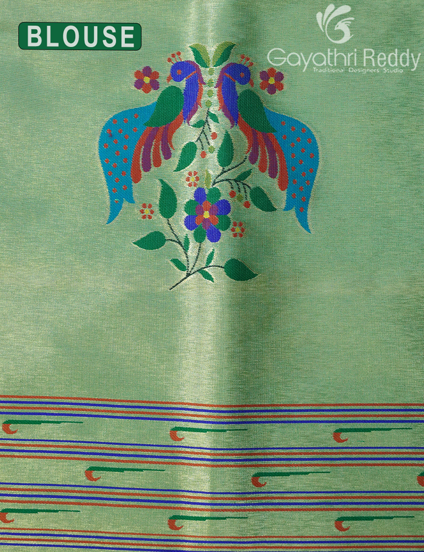 SEMI PAITHANI SAREE-SPS22