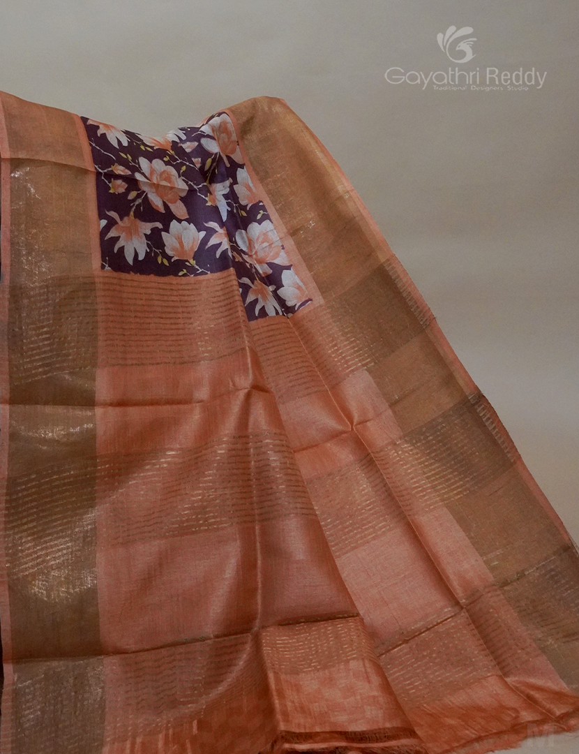 PURE DESI TUSSAR SILK-TS880