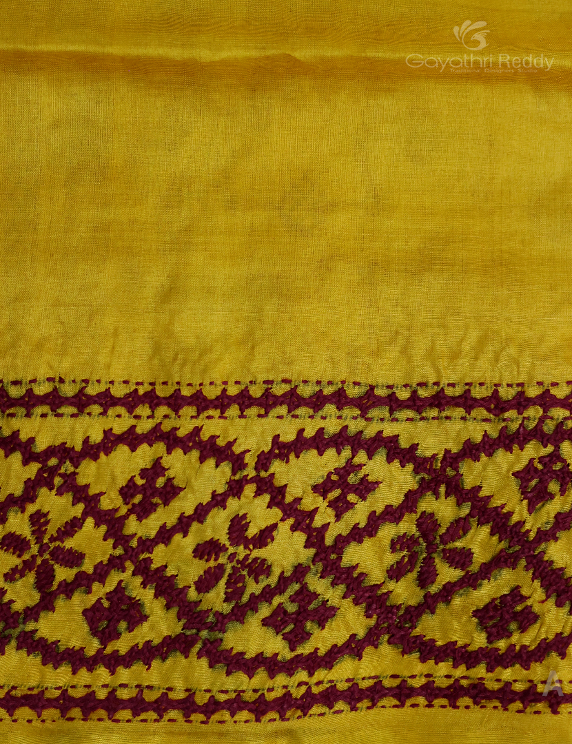 PURE TUSSAR KUTCH WORK-TS839