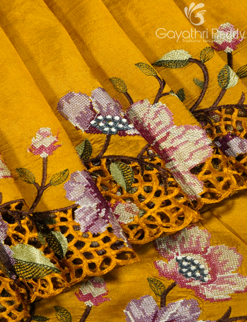 SEMI DUPION SILK SAREE-SDS97