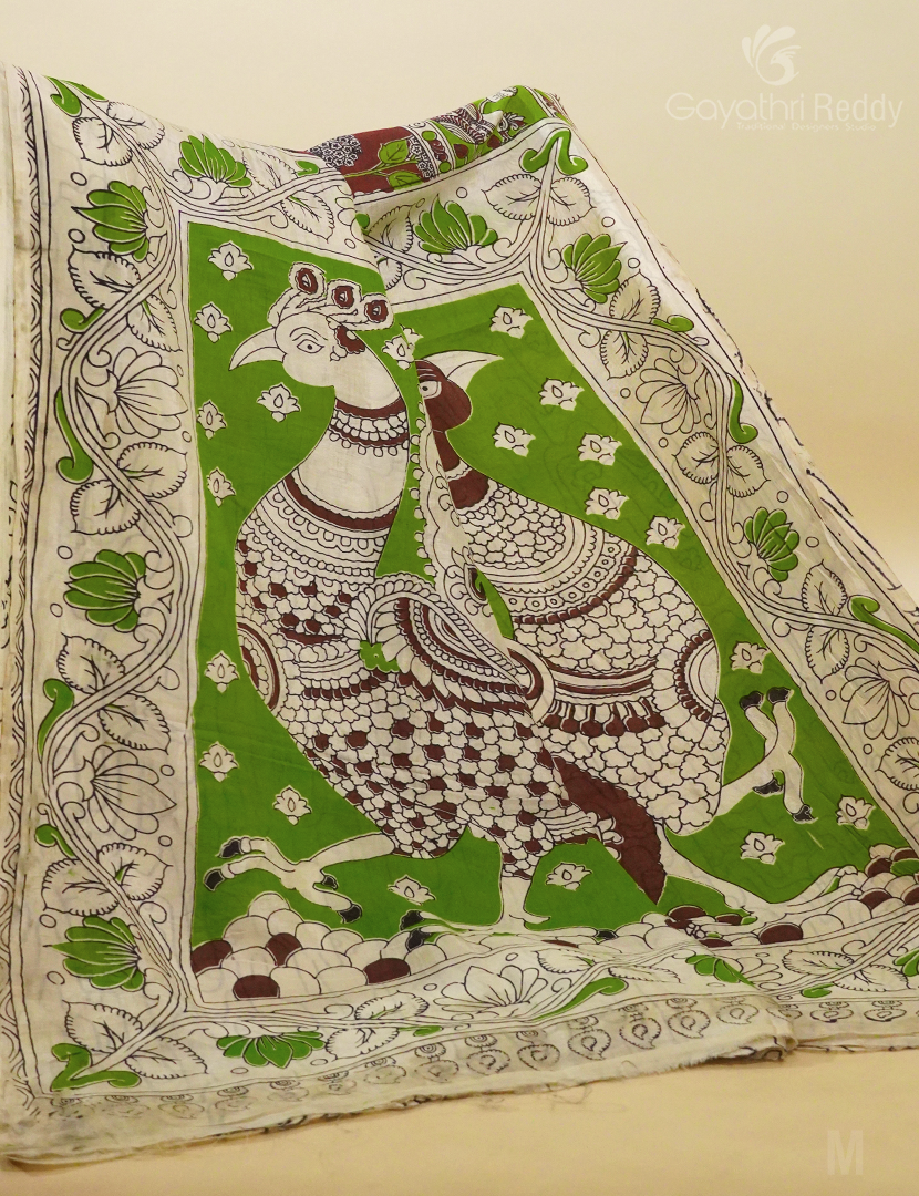 PURE KALAMKARI SILK-KKS49