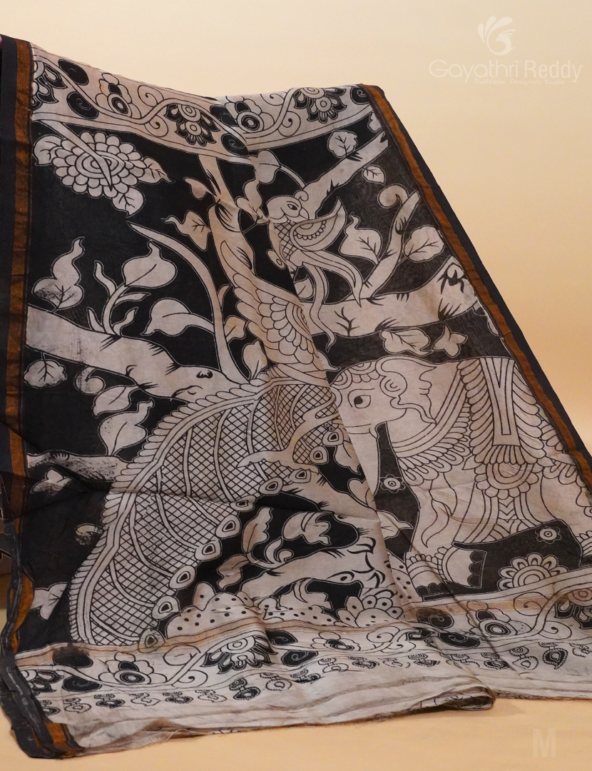 PURE CHANDERI KALAMKARI-KCS60