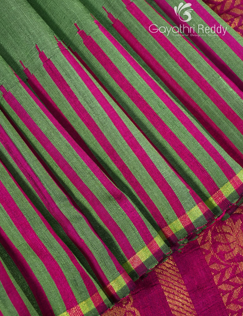 PURE KHADI PATTU SAREE-KHP1307