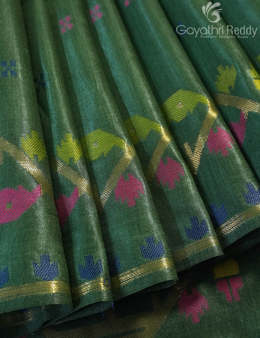 PURE DESI TUSSAR SAREE-TS1550