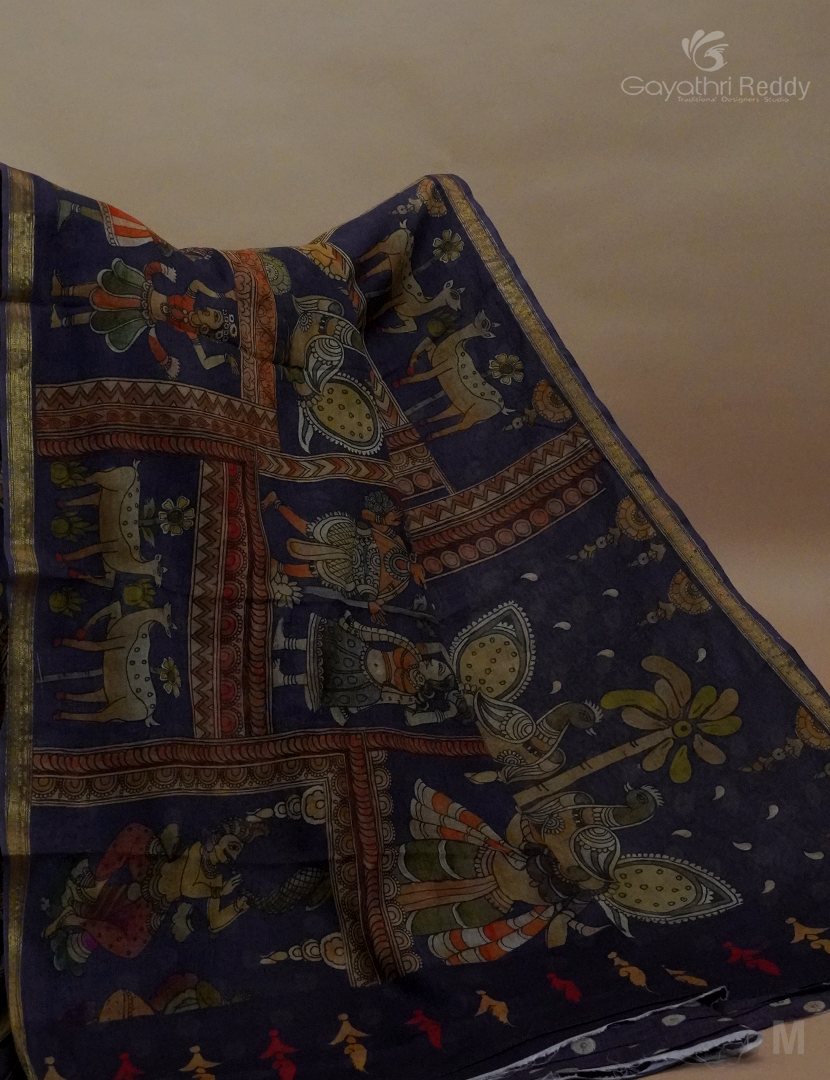 PURE KALAMKARI KADI COTTON-KKC9