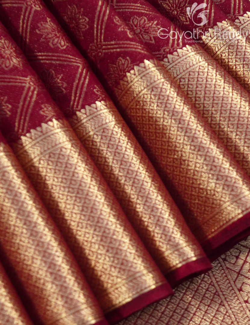 SEMI MYSORE CREPE SAREE-SMC314