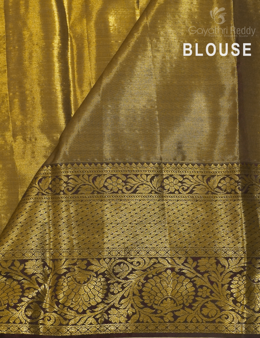 PURE KANCHI PATTU TISSUE-KP7325