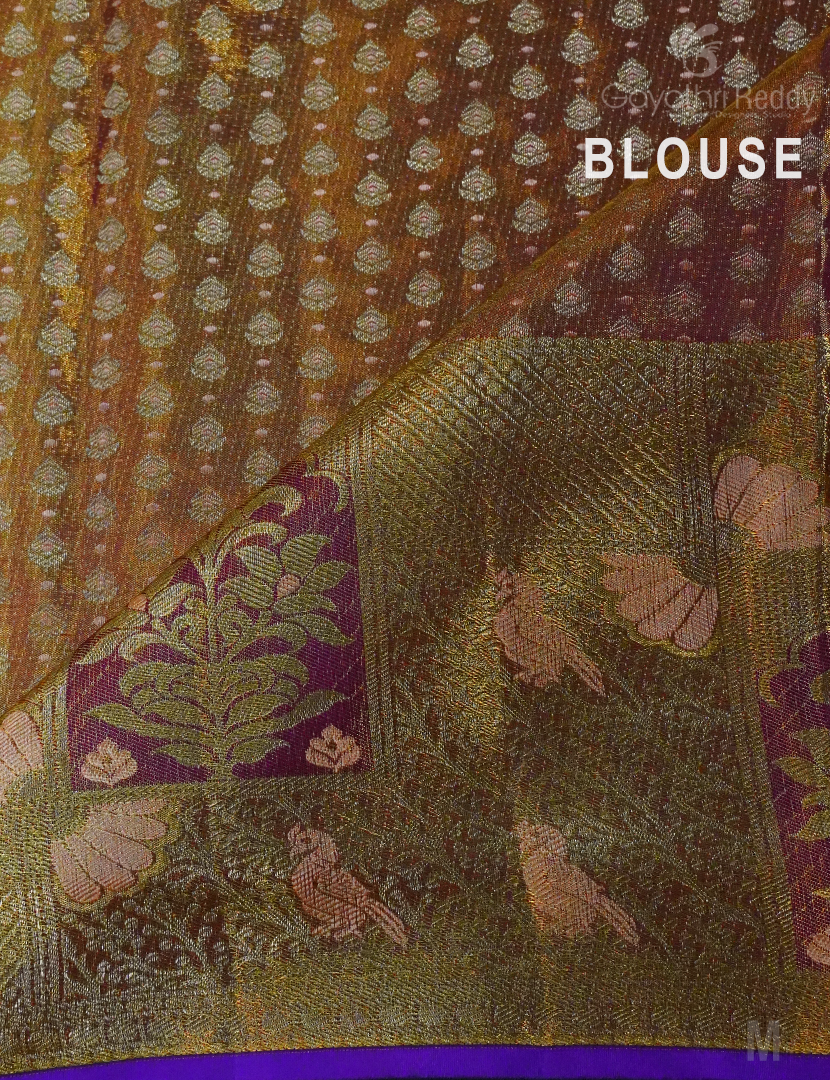 PURE KANCHI PATTU MEENAKARI SAREE-KP7494