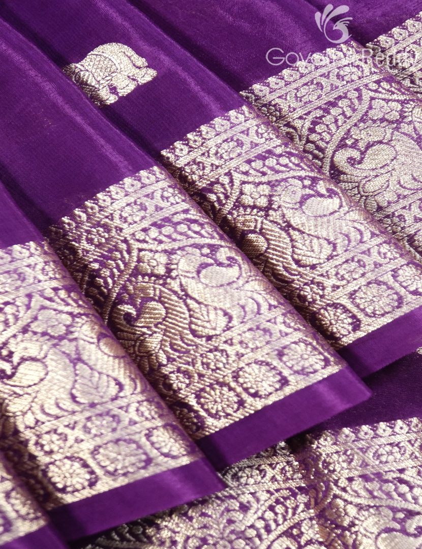 BANARAS CHIFFON SAREE-BCH7