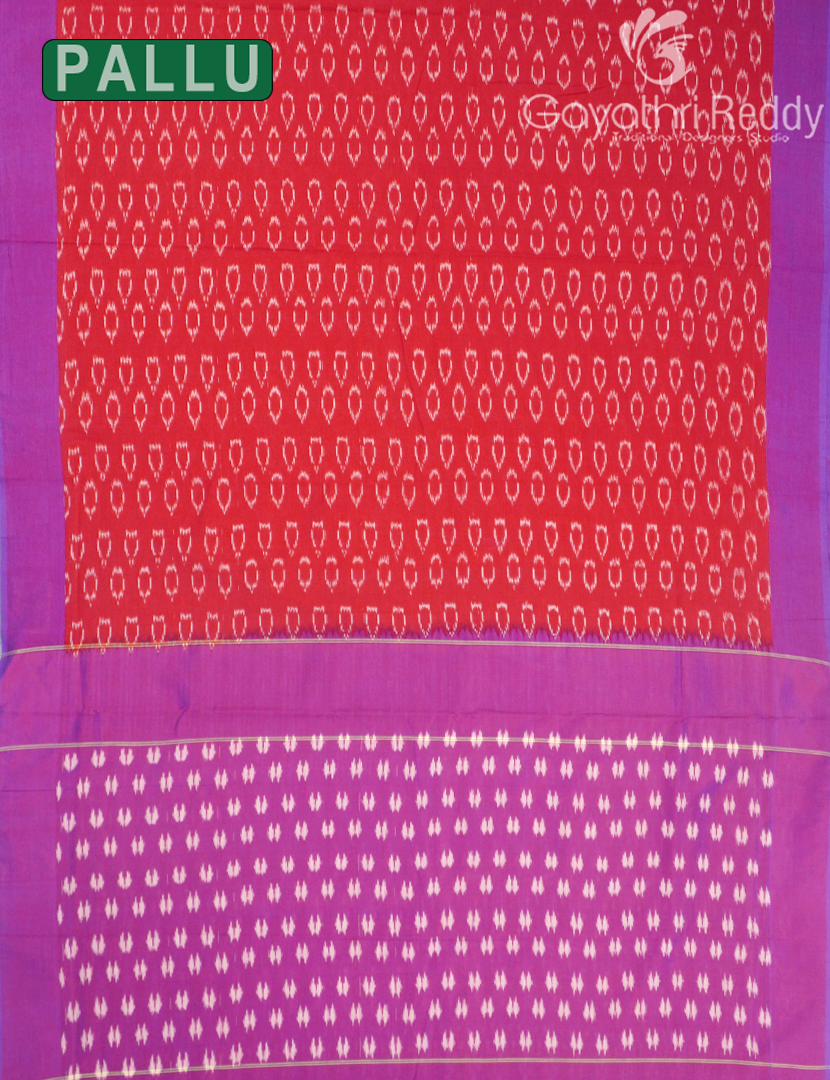 PURE IKKAT COTTON SAREE-IKC1114