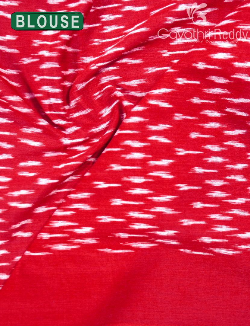 PURE IKKAT COTTON SAREE-IKC1115